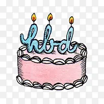 水彩蛋糕-空若网 水彩蛋糕-空若网