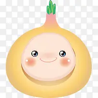 卡通手绘洋葱人物装饰图案-空若网 卡通手绘洋葱人物装饰图案-空若网