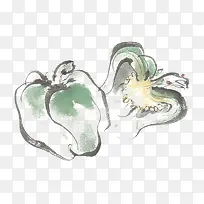 手绘青辣椒-空若网 手绘青辣椒-空若网
