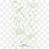 手绘蔬菜图片-空若网 手绘蔬菜图片-空若网