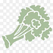 卡通手绘蔬菜装饰海报设计香菜-空若网 卡通手绘蔬菜装饰海报设计香菜-空若网