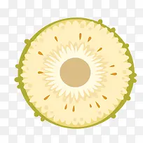 卡通手绘水果装饰海报设计哈密瓜-空若网 卡通手绘水果装饰海报设计哈密瓜-空若网