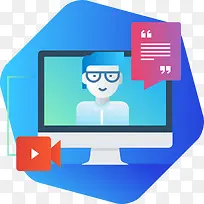 扁平矢量商务金融行业插画-空若网 扁平矢量商务金融行业插画-空若网