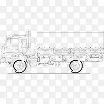 大卡车矢量线描卡车货车-空若网 大卡车矢量线描卡车货车-空若网