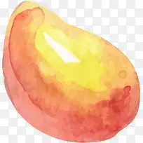 卡通水彩芒果插画设计-空若网 卡通水彩芒果插画设计-空若网