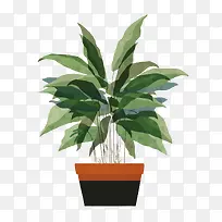 矢量盆栽-空若网 矢量盆栽-空若网