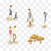 卡通插画人物-空若网 卡通插画人物-空若网