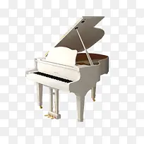 白色钢琴-空若网 白色钢琴-空若网