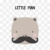 卡通可爱小动物装饰动物头像-空若网 卡通可爱小动物装饰动物头像-空若网