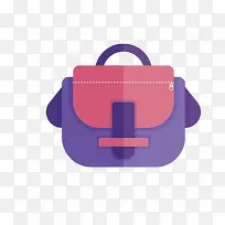 扁平化手提包矢量素材-空若网 扁平化手提包矢量素材-空若网
