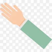 矢量图水彩创意手指-空若网 矢量图水彩创意手指-空若网