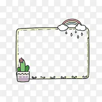 矢量可爱边框-空若网 矢量可爱边框-空若网