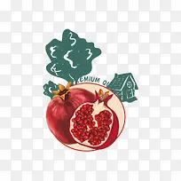 石榴和树-空若网 石榴和树-空若网