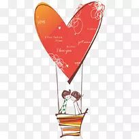 气球爱情图-爱情气球-空若网 气球爱情图-爱情气球-空若网