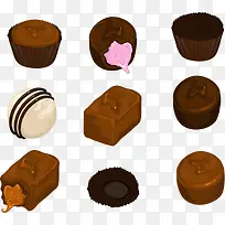 巧克力卡通美食图片-空若网 巧克力卡通美食图片-空若网