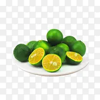 一盘青金桔设计素材-空若网 一盘青金桔设计素材-空若网