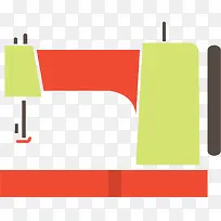 手绘多彩机器缝纫机-空若网 手绘多彩机器缝纫机-空若网