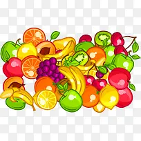 一堆水果-空若网 一堆水果-空若网