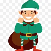 圣诞节送礼小精灵-空若网 圣诞节送礼小精灵-空若网