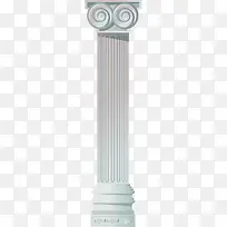 白色的建筑柱子-空若网 白色的建筑柱子-空若网