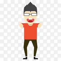 可爱卡通点赞男士-空若网 可爱卡通点赞男士-空若网