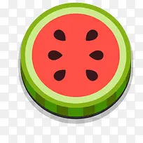 扁平化水果切片图案-空若网 扁平化水果切片图案-空若网