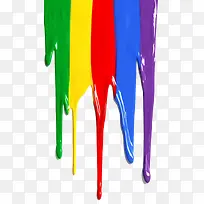 彩色颜料流淌素材-空若网 彩色颜料流淌素材-空若网