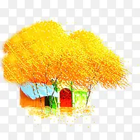 秋天的油画-空若网 秋天的油画-空若网