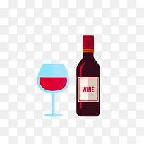 酒瓶 酒杯 红酒素材下载-空若网 酒瓶 酒杯 红酒素材下载-空若网