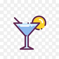 酒杯扁平设计素材-空若网 酒杯扁平设计素材-空若网