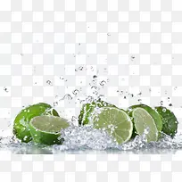 新鲜的绿柠檬水果-空若网 新鲜的绿柠檬水果-空若网