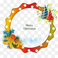 彩色圣诞画框-空若网 彩色圣诞画框-空若网