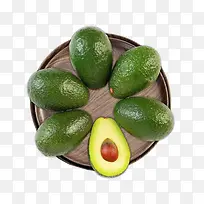 一碟好吃的牛油果设计素材-空若网 一碟好吃的牛油果设计素材-空若网