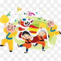过新年快快乐乐舞大龙-空若网 过新年快快乐乐舞大龙-空若网