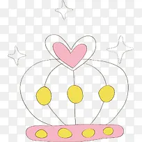 皇冠可爱背景素材-空若网 皇冠可爱背景素材-空若网