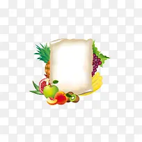 水果边框下载-空若网 水果边框下载-空若网