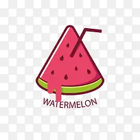 西瓜饮料图标下载-空若网 西瓜饮料图标下载-空若网