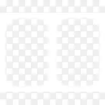 ���ΰ�ɫ�Գ�ͼ��-��ɫ�߿�png�ļ�-������