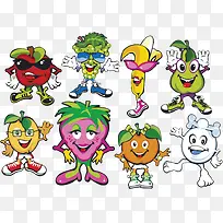 水果精灵卡通图-空若网 水果精灵卡通图-空若网