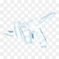 蓝色智慧科技炫酷手指-空若网 蓝色智慧科技炫酷手指-空若网