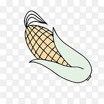 手绘玉米设计素材-空若网 手绘玉米设计素材-空若网