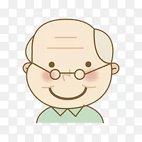 手绘老爷爷-空若网 手绘老爷爷-空若网