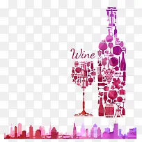 彩色手绘图案-空若网 彩色手绘图案-空若网