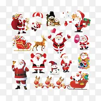 圣诞老人集合-空若网 圣诞老人集合-空若网