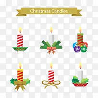 矢量圣诞蜡烛-空若网 矢量圣诞蜡烛-空若网