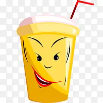 邪恶微笑的卡通杯子-空若网 邪恶微笑的卡通杯子-空若网