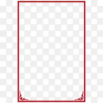 红色边框素材-空若网 红色边框素材-空若网