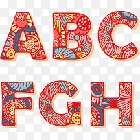 字母设计图案精美-空若网 字母设计图案精美-空若网