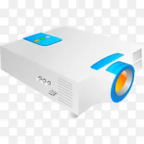 白色投影仪模型-空若网 白色投影仪模型-空若网