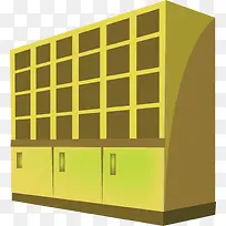 书柜png矢量素材-空若网 书柜png矢量素材-空若网